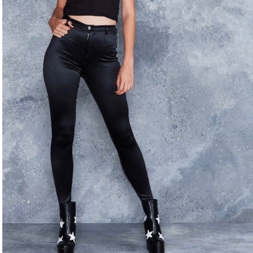 Blackmilk M Glamrock Black Pants